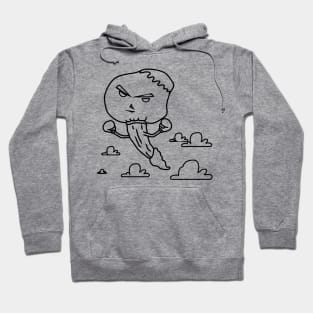 a powerful mushroom superhero Hoodie